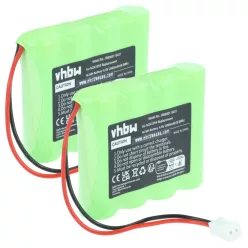 VHBW Remote Control Battery M241054 - 2000 mAh 4.8 V NiMH