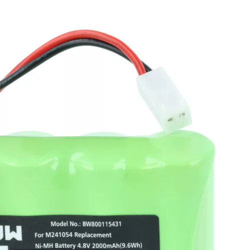 VHBW Remote Control Battery M241054 - 2000 mAh 4.8 V NiMH