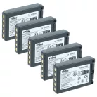 VHBW Remote Control Battery 22.381.2, D00004-02 - 2400 mAh 3.7 V Li-Ion