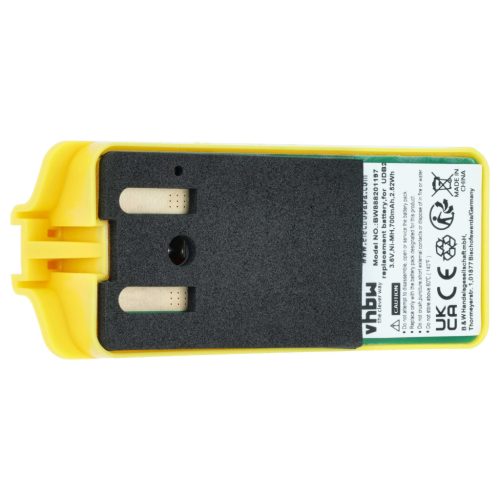 VHBW Radio Akku JAY UDB2 - 700 mAh 3,6 V NiMH