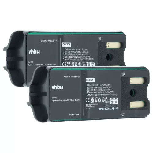 VHBW Radio Akku JAY UWB - 700 mAh 3,6 V NiMH