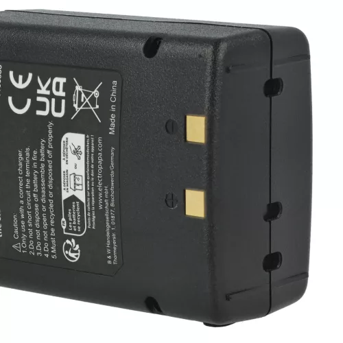 VHBW Radio Battery BP-166, CM-166, CM-166S, CM-22A - 1000 mAh 12 V NiMH