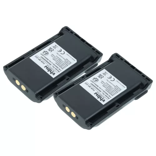 VHBW Radio Akku BJ-2000, BP-231N, BP-232, BP-231, BP-230, BP-230N - 940 mAh 7,4 V Li-Ion