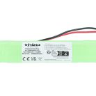 VHBW Vészvilágítás Akkumulátor BAES 329045490 - 1600 mAh 7,2 V NiCd