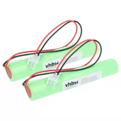   VHBW Emergency Lighting Battery BAES 329055240 - 2500 mAh 3.6 V NiCd