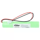 VHBW Emergency Lighting Battery BAES 329055240 - 2500 mAh 3.6 V NiCd
