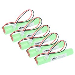   VHBW Vészvilágítás Akkumulátor BAES 329055240 - 2500 mAh 3,6 V NiCd
