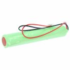 VHBW Vészvilágítás Akkumulátor BAES 329055240 - 2500 mAh 3,6 V NiCd