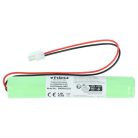 VHBW Vészvilágítás Akkumulátor BAES 329055240 - 2500 mAh 3,6 V NiCd