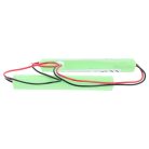 VHBW Vészvilágítás Akkumulátor BAES TD512433 - 800 mAh 4,8 V NiCd
