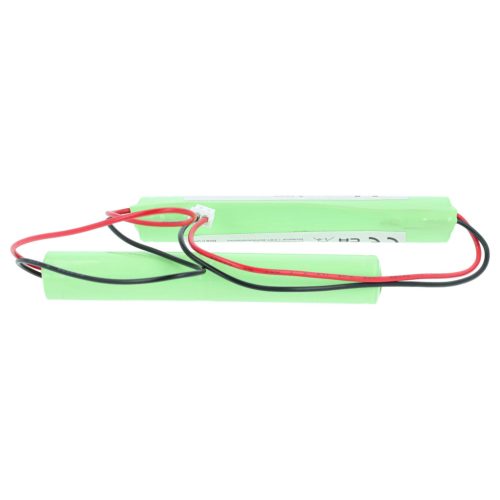 VHBW Vészvilágítás Akkumulátor BAES TD512433 - 800 mAh 4,8 V NiCd