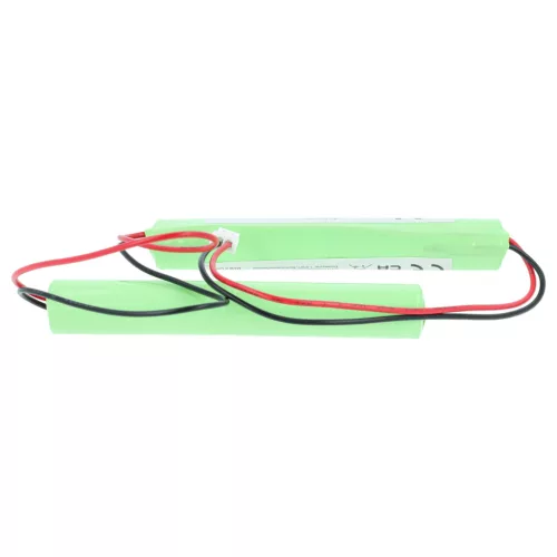 VHBW Emergency Lighting Battery BAES TD512433 - 800 mAh 4.8 V NiCd