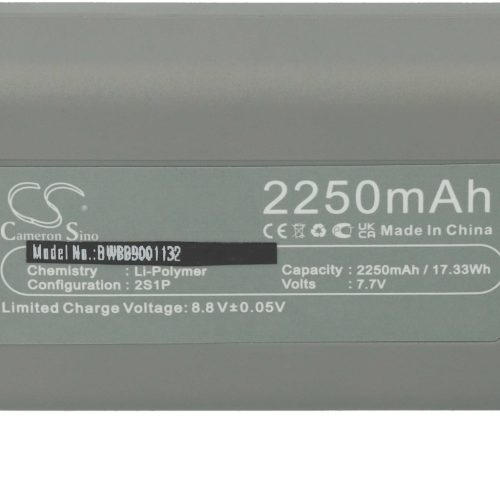 VHBW Drohnenakku CP.MA.00000326.01, BWX161-2250-7.7 - 2250 mAh 7,7 V Li-Polymer