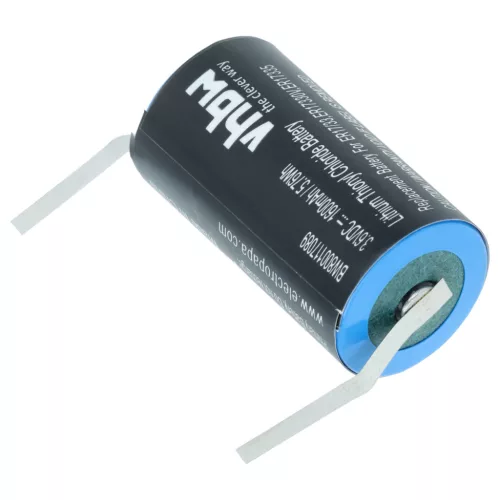 VHBW Akku Maxell ER17/33 Ersatz - 1600 mAh 3,6 V Li-MnO2