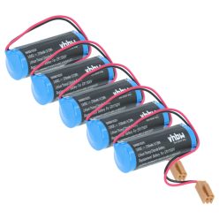   VHBW CNC Controller Battery Replacement for Maxell ER17/33 - 2700 mAh 3.6 V Li-MnO2