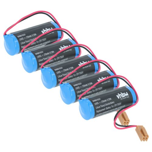 VHBW CNC Controller Battery Replacement for Maxell ER17/33 - 2700 mAh 3.6 V Li-MnO2