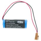 VHBW CNC Controller Battery Replacement for Maxell ER17/33 - 2700 mAh 3.6 V Li-MnO2