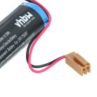 VHBW CNC Controller Battery Replacement for Maxell ER17/33 - 2700 mAh 3.6 V Li-MnO2