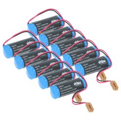   VHBW CNC Controller Battery Replacement for Maxell ER17/33 - 2700 mAh 3.6 V Li-MnO2