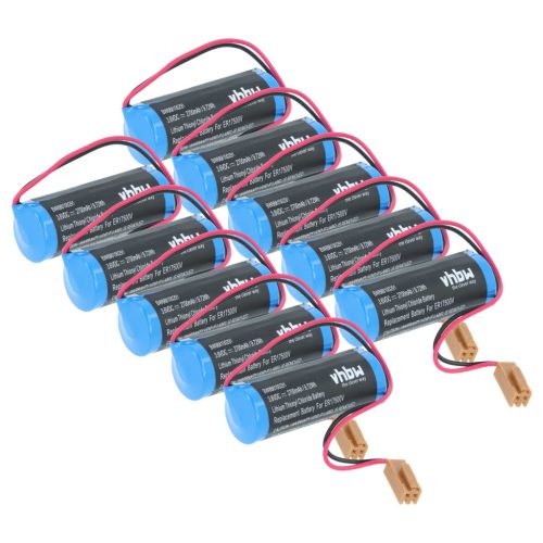 VHBW CNC Controller Battery Replacement for Maxell ER17/33 - 2700 mAh 3.6 V Li-MnO2