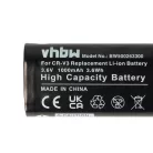 VHBW Battery RV3, RCR-V3, LB01, LB-01, CR-V3P, CR-V3 - 1000 mAh 3.6 V Li-Ion