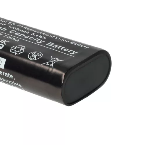 VHBW Battery RV3, RCR-V3, LB01, LB-01, CR-V3P, CR-V3 - 1000 mAh 3.6 V Li-Ion