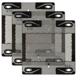 VHBW Razor Blade replacement for Braun 410 - silver