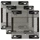 VHBW Razor Blade replacement for Braun 410 - silver
