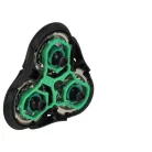 VHBW Replacement Shaving Head for Philips RQ11 - Black/Silver