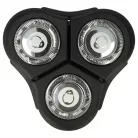 VHBW Replacement Shaving Head for Philips RQ11 - Black/Silver