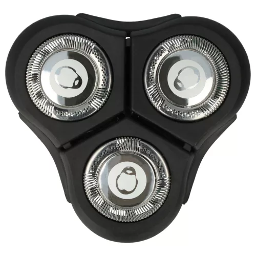 VHBW Replacement Shaving Head for Philips RQ11 - Black/Silver