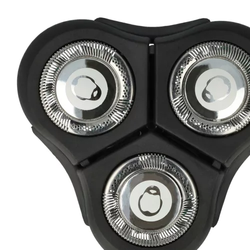 VHBW Replacement Shaving Head for Philips RQ11 - Black/Silver