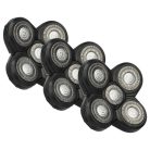 VHBW Shaving Head for Philips RQ12, RQ50, RQ12+, RQ40 - 3 pcs