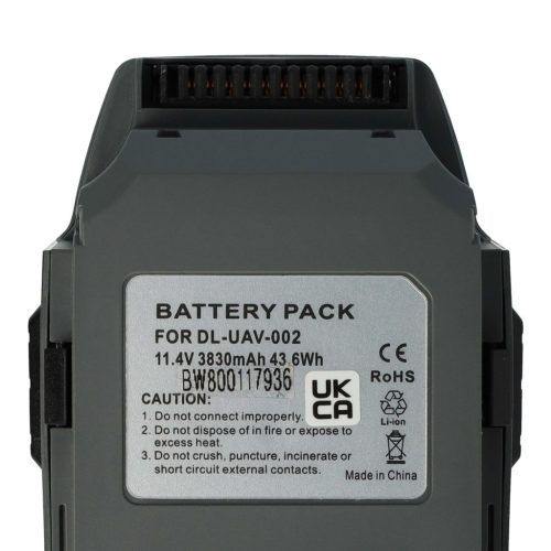 VHBW Drohnenakku GP785075-38300DB - 3800 mAh 11,1 V Li-Polymer