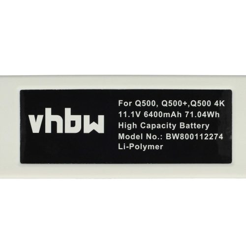 VHBW Drohnenakku YUNQ500105 - 6400 mAh 11,1 V Li-Polymer