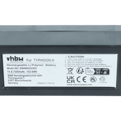 VHBW Drohnenakku YUNH105, YUNTYH105 - 7000 mAh 14,8 V Li-Polymer