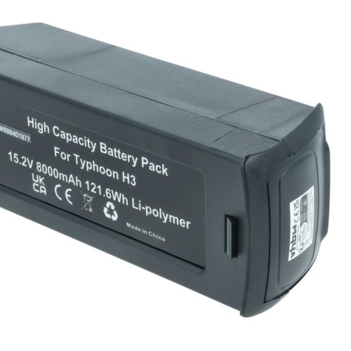 VHBW Drohnenakku Yuneec YUNTYHP101, YUNTYH3B4S5250 - 8000 mAh 15,2 V Li-Polymer
