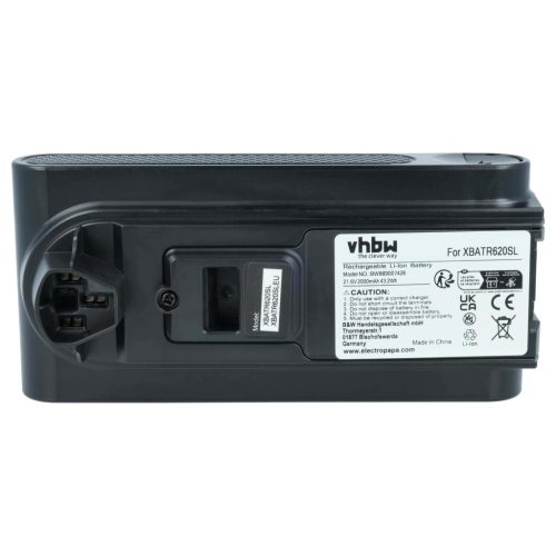 VHBW Staubsauger Akku XBATR620SL - 2000 mAh 21,6 V Li-Ion