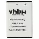 VHBW Radio Akku Baofeng BL-3 - 1500 mAh 3,7 V Li-Ion