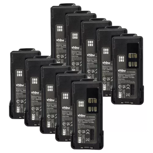 VHBW Radio Battery PMNN4415AR, PMNN4415, PMNN441 - 2600 mAh 7.4 V Li-Ion