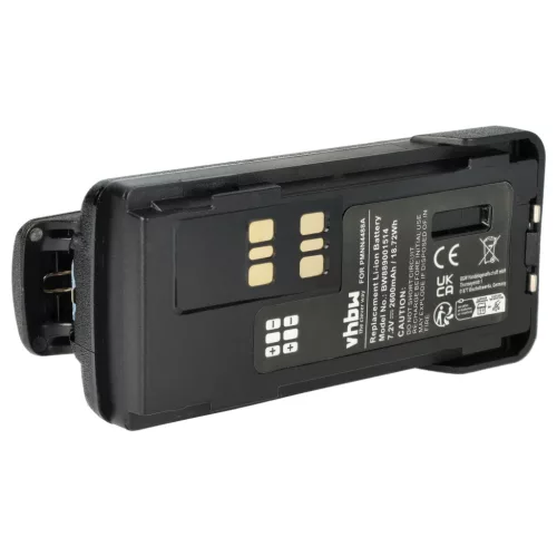 VHBW Radio Battery PMNN4415AR, PMNN4415, PMNN441 - 2600 mAh 7.4 V Li-Ion