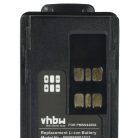 VHBW Rádió Akkumulátor PMNN4415AR, PMNN4415, PMNN441 - 1800 mAh 7,4 V Li-Ion