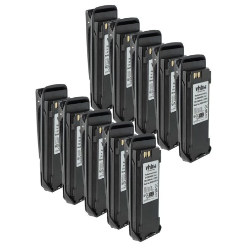 VHBW Radio Battery NNTN4066, PMNN4065, NNTN4077, NNTN4103 - 1800 mAh 7.4 V Li-Ion