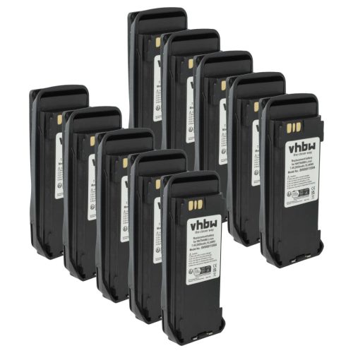 VHBW Radio Battery NNTN4066, PMNN4065, NNTN4077, NNTN4103 - 2600 mAh 7.4 V Li-Ion