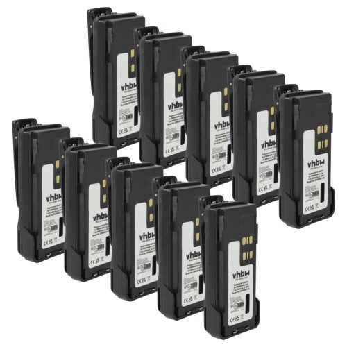 VHBW Radio Battery PMNN4406, PMNN4406BR, PMNN4409 - 3000 mAh 7.4 V Li-Ion