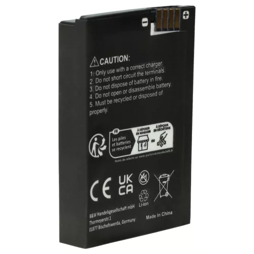 VHBW Radio Akku Motorola BT90, BT110, HKLN4440B - 2000 mAh 3,7 V Li-Polymer
