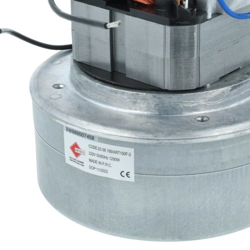 VHBW Staubsauger Motor Domel 496.3.535-6, Nilfisk 1407902500 Ersatz für Numatic Staubsauger - Ersatzmotor, 1200 W