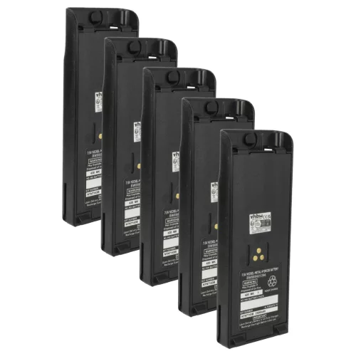 VHBW Radio Battery NTN7143, NTN7143CR, NTN7143B, NTN7143A - 2300 mAh 7.5 V NiMH
