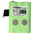 VHBW Radio Battery 53617, 3XCAAA, KEBT-086-B - 700 mAh 3.6 V NiMH
