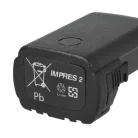 VHBW Radio Battery NNTN7034A, NNTN7034B, NNTN7038, NNTN7035A, NNTN7035 - 2500 mAh 7.4 V Li-Ion